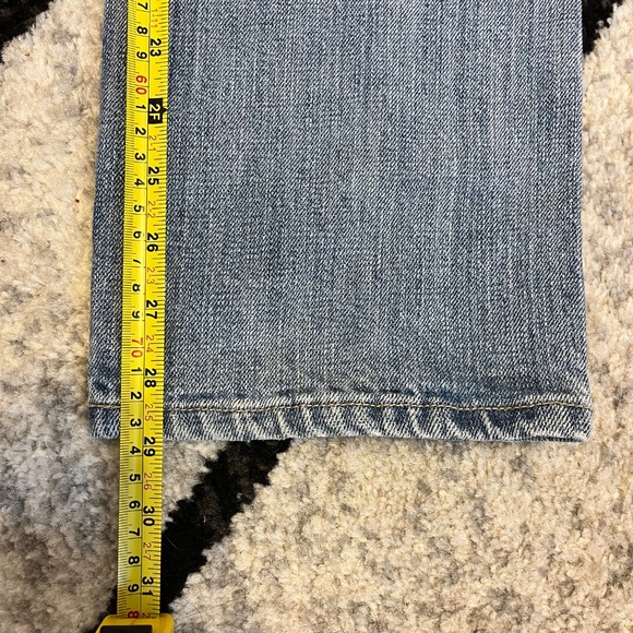 Levi’s 501 Jeans Button Fly Red Tag 30x30 Act 30x29 Blue Light Medium Wash Denim - Picture 5 of 9